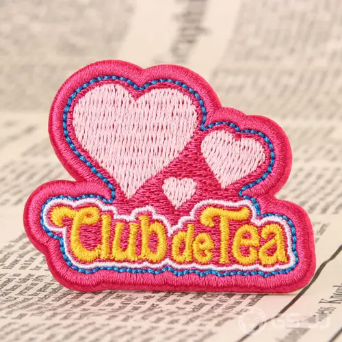 ClubdeTea Embroidered Patches ClubdeTea Embroidered Patches