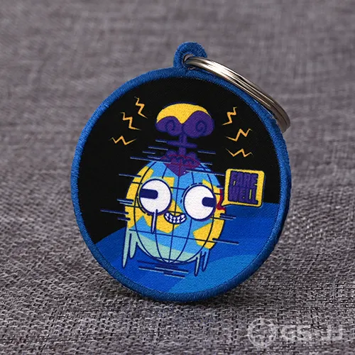 Farewell Earth Embroidered Keychains Farewell Earth Embroidered Keychains