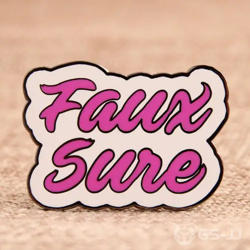 Faux Sure Lapel Pins Faux Sure Lapel Pins