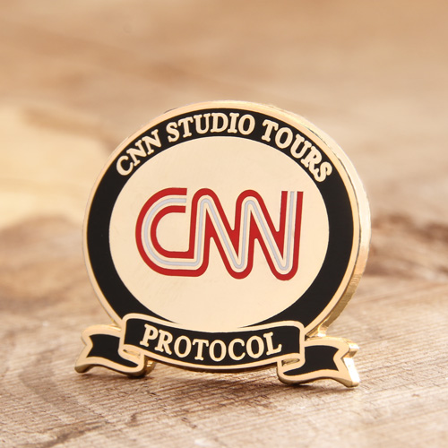 CNN Custom Enamel Pins