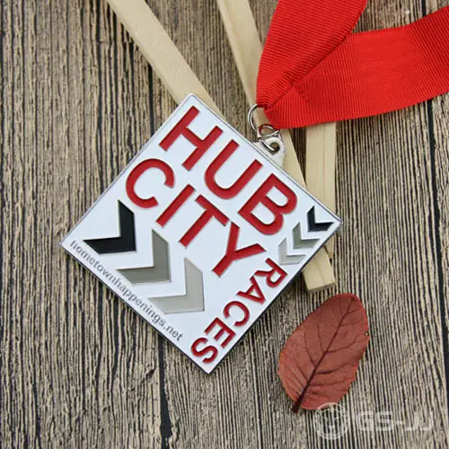 Hub City Races Custom Medals Hub City Races Custom Medals