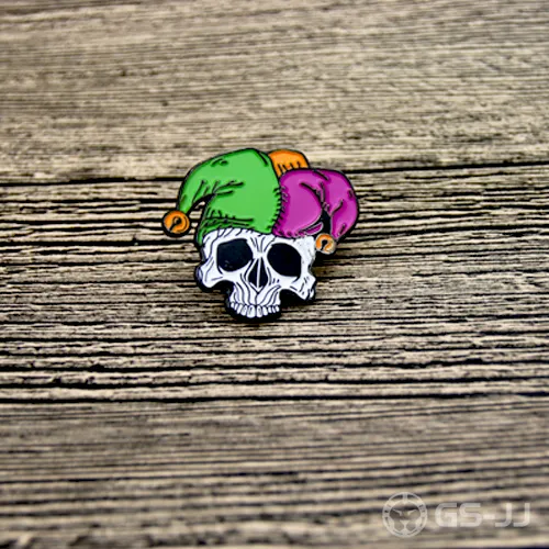 Skull Wearing a Hat Enamel Pins Skull Wearing a Hat Enamel Pins
