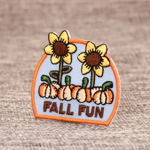 FALL FUN Embroidered Patches FALL FUN Embroidered Patches