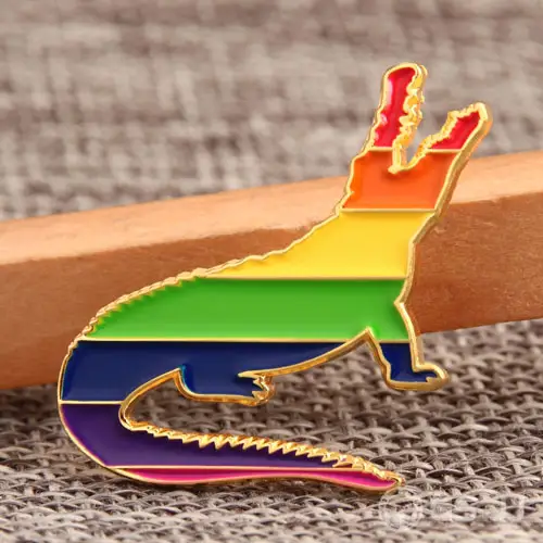 Crocodile Soft Enamel Pins Crocodile Soft Enamel Pins