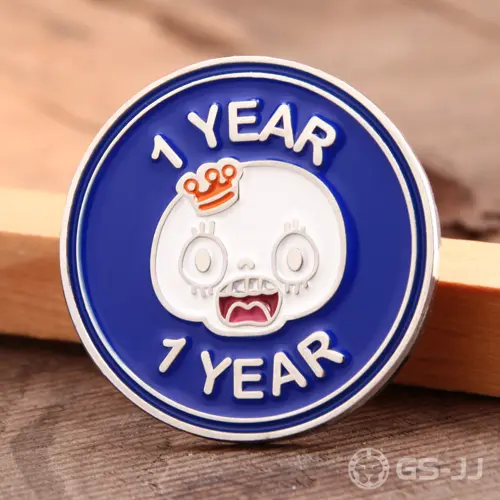 1 Year Ans Lapel Pins 1 Year Ans Lapel Pins