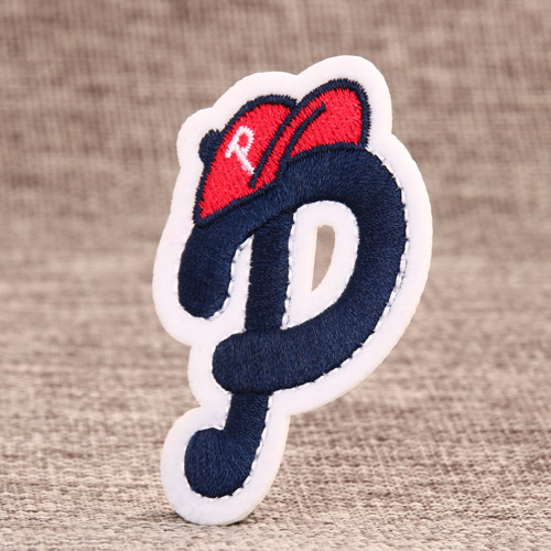Letter P Embroidered Patches Letter P Embroidered Patches