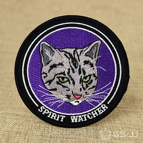 Fierce Cat Custom Embroidered Patches Fierce Cat Custom Embroidered Patches