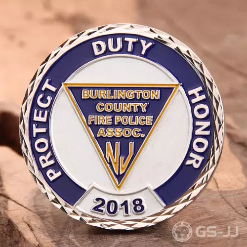 Fire Police Challenge Coins Fire Police Challenge Coins