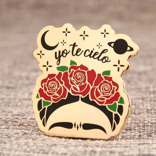 Flower Night Personaliaed Lapel Pins