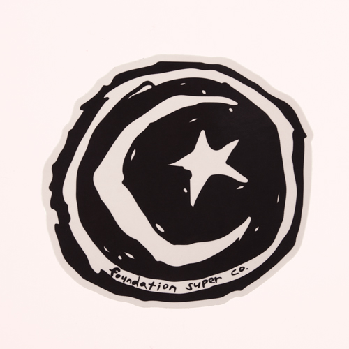 Foundation Skateboards Logo Stickers