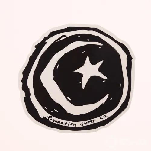 Foundation Skateboards Logo Stickers Foundation Skateboards Logo Stickers
