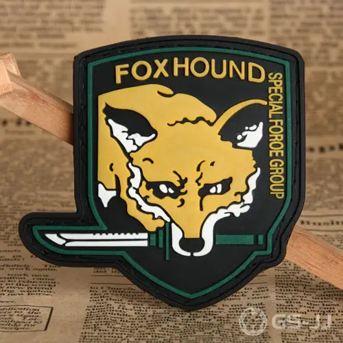 Foxhound PVC Patches Foxhound PVC Patches