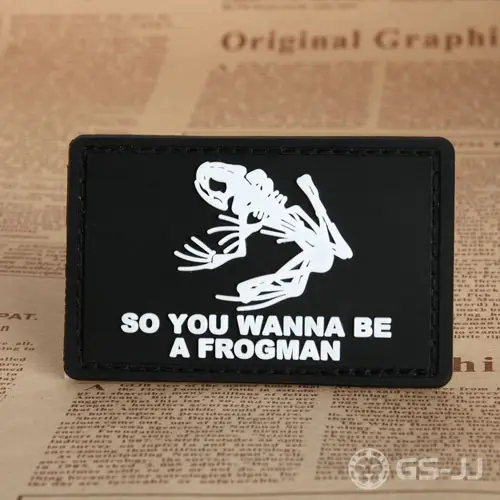 Frog Military PVC Patches Frog Military PVC Patches