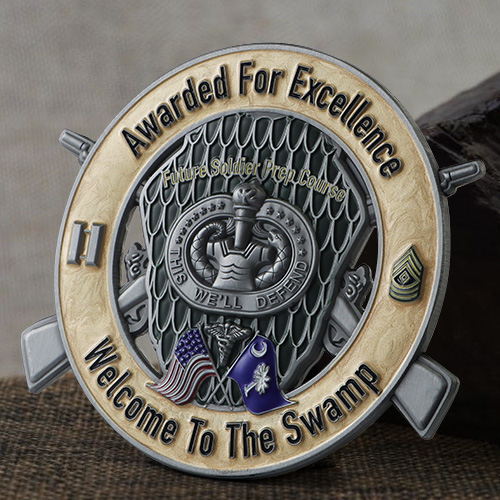 Future Soldier Pre-course Military Challenge Coins
