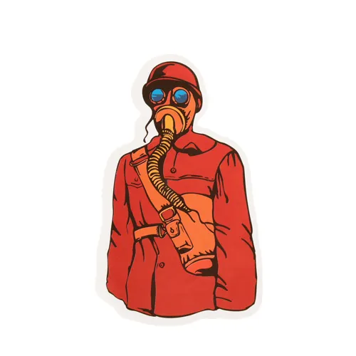 Gas Mask Custom Stickers Gas Mask Custom Stickers