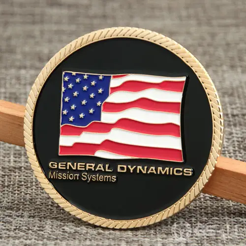 General Dynamics Custom Challenge Coins General Dynamics Custom Challenge Coins