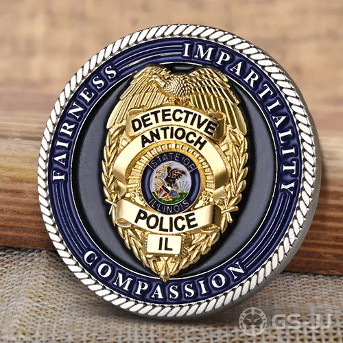 Five-pointed Star Eagle Police Challenge Coins Five-pointed Star Eagle Police Challenge Coins