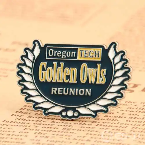 Golden Owls Reunion Custom Lapel Pins Golden Owls Reunion Custom Lapel Pins