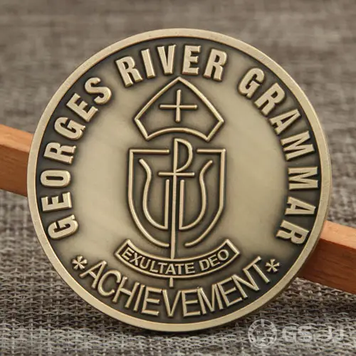 GRG School Custom Made Challenge Coins GRG School Custom Made Challenge Coins