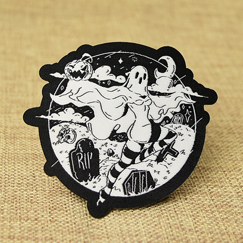 Halloween Woven Patches