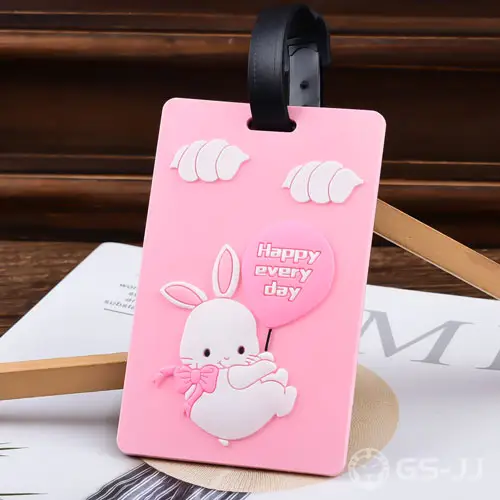 Happy Every Day Custom PVC Luggage Tag Happy Every Day Custom PVC Luggage Tag