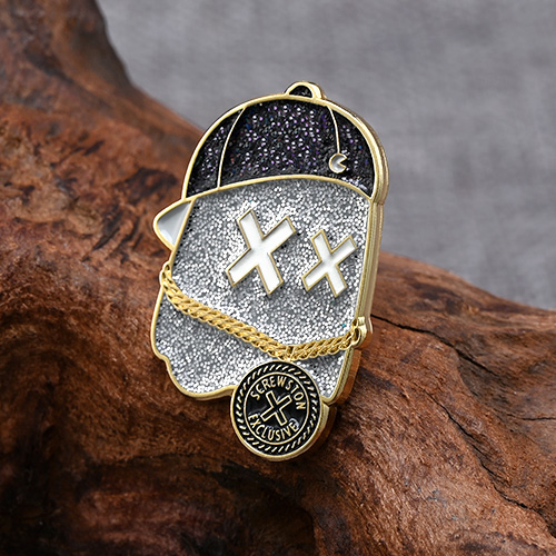 Hat Ghost Lapel Pins