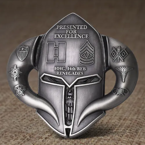 HHC 14th BEB Renegades Army Challenge Coins