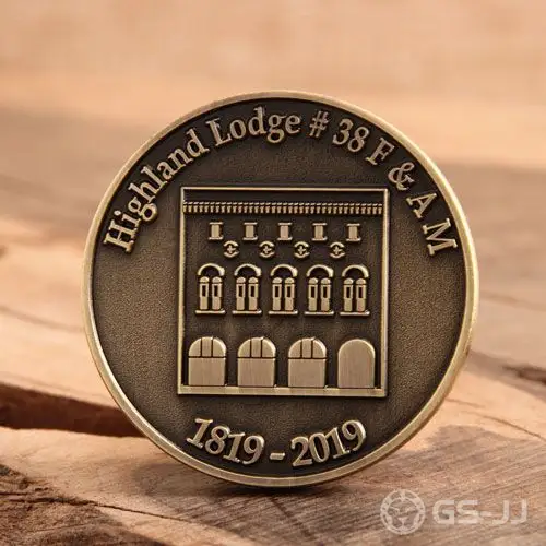 Highland Lodge Challenge Coins Highland Lodge Challenge Coins