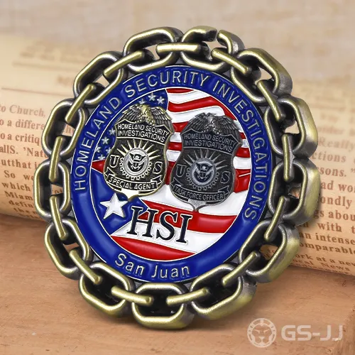Homeland Security Investigations Challenge Coins Homeland Security Investigations Challenge Coins