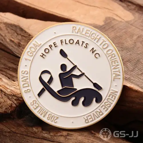 Hope Floats NC Custom Challenge Coins Hope Floats NC Custom Challenge Coins