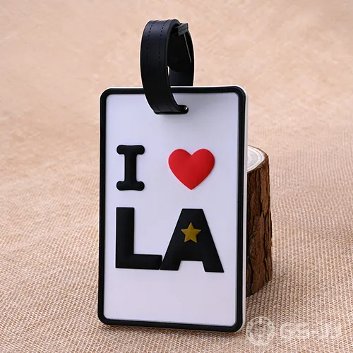 I Love LA PVC Luggage Tag I Love LA PVC Luggage Tag