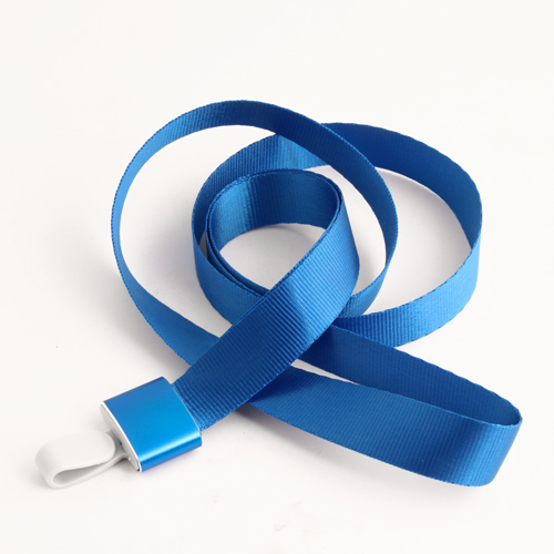 Blue Blank Lanyards