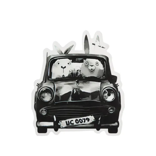 Bunny Ride Custom Stickers Bunny Ride Custom Stickers