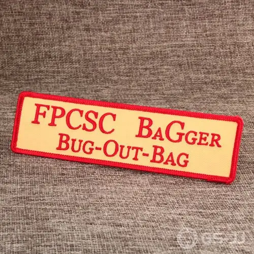 FPCSC BAGGER BUG-OUT-BAG Custom Patches FPCSC BAGGER BUG-OUT-BAG Custom Patches