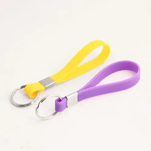 Custom made wristbands with a Keyring