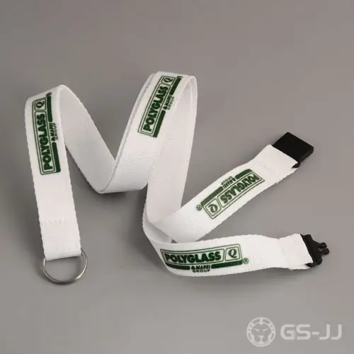 Polyglass Single Custom Lanyards Polyglass Single Custom Lanyards