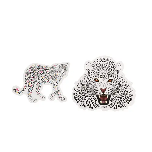 Cartoon Leopard Custom Stickers Cartoon Leopard Custom Stickers
