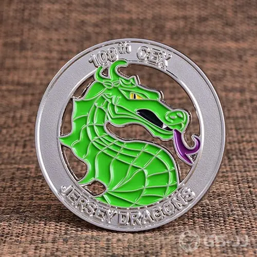 Jersey Dragons Custom Coins Jersey Dragons Custom Coins