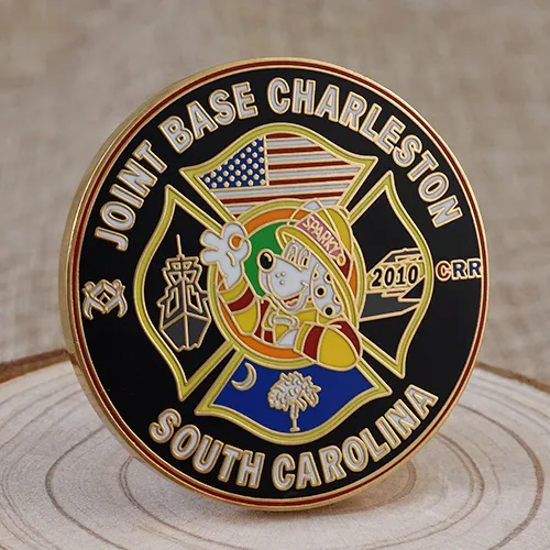 Joint Base Charleston Firefighter Challenge Coins