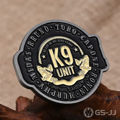 K9 Unit Law Enforcement Challenge Coins K9 Unit Law Enforcement Challenge Coins