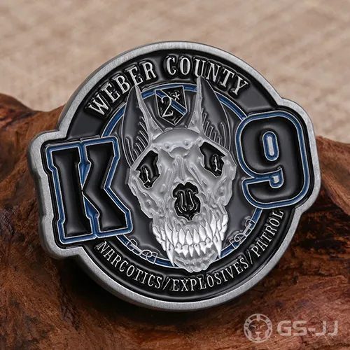 K9 Unit Law Enforcement Challenge Coins K9 Unit Law Enforcement Challenge Coins