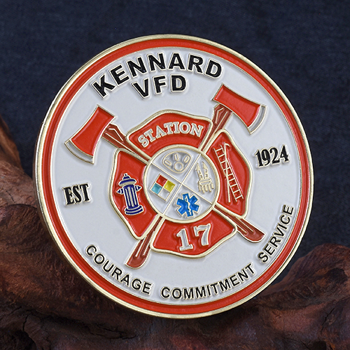 Kennard VFD Anniversary Honor Coins