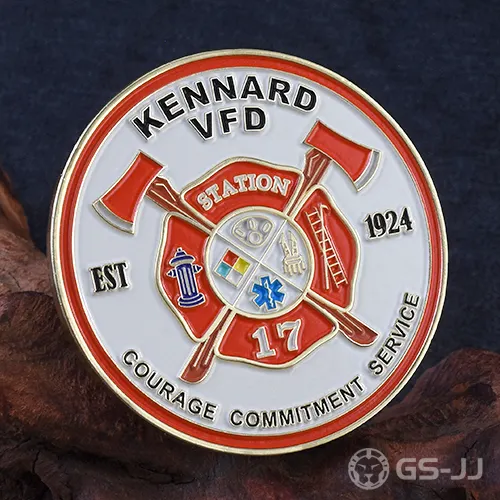 Kennard VFD Anniversary Honor Coins Kennard VFD Anniversary Honor Coins