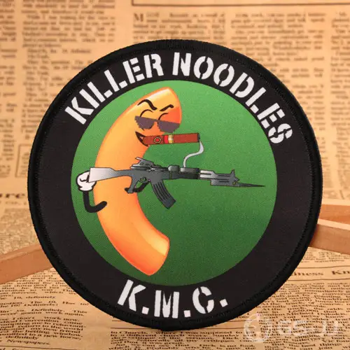 Killer Noodles Custom Made Patches Killer Noodles Custom Made Patches