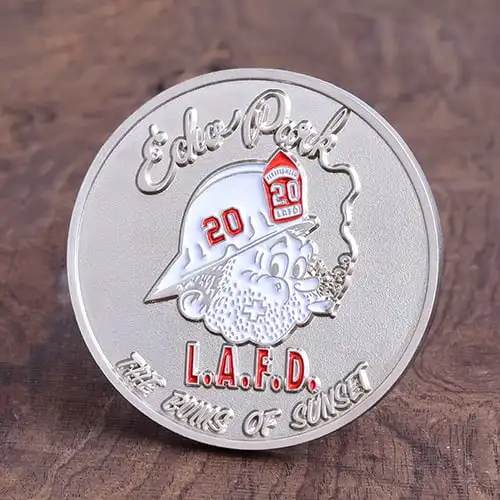 LA Task Force Baseball Coins