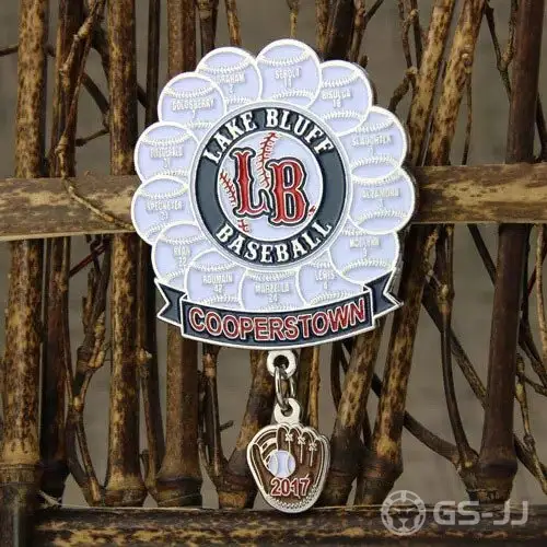 Lake Bluff Baseball Trading Pins Lake Bluff Baseball Trading Pins