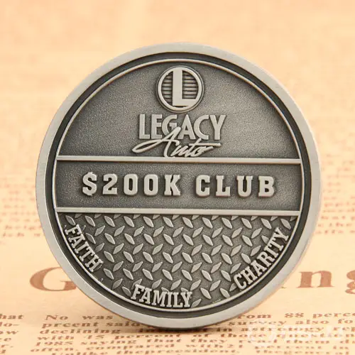Legacy Auto Corporate Challenge Coins Legacy Auto Corporate Challenge Coins