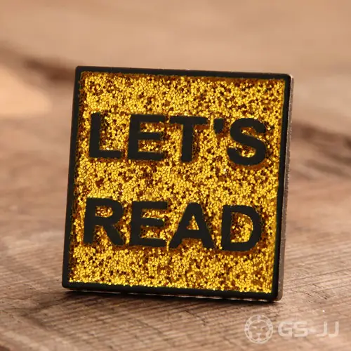 Let’s Read Lapel Pins Let’s Read Lapel Pins