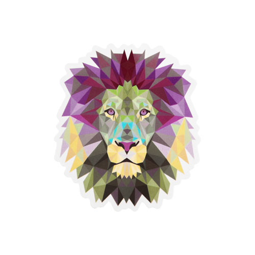 Lion Custom Stickers