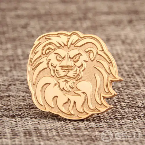 Custom Lion Sandblast Pins Custom Lion Sandblast Pins